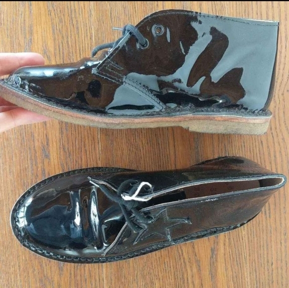 Golden Goose Boot / Patent Leather Shoes For Girls - Picture 2 of 9